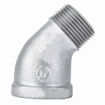 CODA RESOURCES LTD IMP 3/4 In. Galvanized Pipe 45 Degree Street Elbow PLUMBING, HEATING & VENTILATION CODA RESOURCES LTD IMP