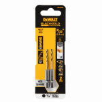 DEWALT DEWALT DWA5006 Drill Bit, 3/32 in Dia, 2-3/8 in OAL, Heavy-Duty, 1/4 in Dia Shank, Hex Shank TOOLS DEWALT