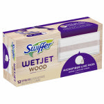 SWIFFER Swiffer WetJet 76562 Wood Mopping Pad Refill, Microfiber CLEANING & JANITORIAL SUPPLIES SWIFFER