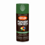 KRYLON Krylon K02724007 Spray Paint, 12 oz Can, 25 sq-ft Coverage Area, Acrylic Base, Gloss, Spring Grass, Exterior, Interior PAINT KRYLON