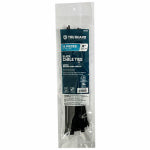 IRONCUBE WORKS Self-Locking Cable Ties, Black, 8 In., 15-Pk. ELECTRICAL IRONCUBE WORKS