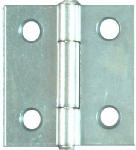 ASSA ABLOY AMERICAS RESIDENTIALI NC Zinc Hinges, Narrow, Light-Duty, 2-Pk., 1-1/2 x 1-7/16 In.