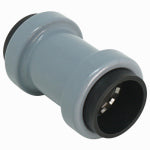 SOUTHWIRE/COLEMAN CABLE Simpush Push-On EMT Conduit Coupling, 1/2 In.