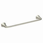 MOEN Moen Lindor MY8724BN Towel Bar, 24 in L Rod, Brass/Zinc, Brushed Nickel, Wall Mounting HOUSEWARES MOEN
