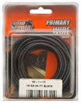 COLEMAN CABLE Road Power 55666633/16-1-11 Electrical Wire, 16 AWG Wire, 1-Conductor, 25/60 VAC/VDC, Copper Conductor, Black Sheath AUTOMOTIVE COLEMAN CABLE   