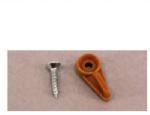 US HARDWARE US Hardware WP-8831C Screen Clip, 1/2 in, Nylon, 8 CD, Tan AUTOMOTIVE US HARDWARE