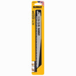 BLACK & DECKER/DEWALT Bi-Metal Reciprocating Saw Blades, Pruning & Wood Cutting 6 TPI, 9 In., 5-Pk. TOOLS BLACK & DECKER/DEWALT