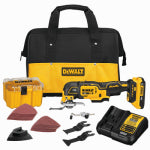 BLACK & DECKER/DEWALT 20-Volt MAX Cordless Oscillating Multi-Tool Kit, Brushless Motor, 28 Attachments, Battery