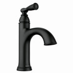 MOEN Moen Banbury Series 84945BL Bathroom Faucet, 1.2 gpm, 1-Handle, Zinc, Matte Black, 4 in Faucet Centers PLUMBING, HEATING & VENTILATION MOEN