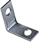 ASSA ABLOY AMERICAS RESIDENTIALI NC Corner Iron, Zinc, 1 x 1/2 In.