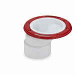 OATEY Oatey 43501 Closet Flange, 3, 4 in Connection, PVC, White, For: 3 in, 4 in Pipes PLUMBING, HEATING & VENTILATION OATEY