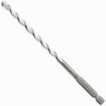 BOSCH Bosch MP06 Jobber Drill Bit, 1/4 in Dia, 6 in OAL, Twist Flute, 1/4 in Dia Shank, Hex Shank