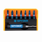 J S PRODUCTS 8-Pc. Mach-Blue Impact Driver Bits, Assorted 1 In. Phillips/Square/Torx TOOLS J S PRODUCTS