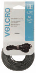 VELCRO USA INC CONSUMER PDTS ONE-WRAP Thin Ties, Black / Gray, 8 x 1/2 In., 50-Ct.