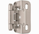 AMEROCK Amerock BPR7550G10 Hinge, 1/2 in Overlay, Satin Nickel HARDWARE & FARM SUPPLIES AMEROCK