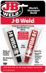 J-B WELD J-B Weld 8265S 2-Part Cold Weld Epoxy, Dark Gray, Solid, 2 oz Tube PAINT J-B WELD