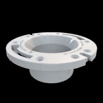 OATEY COMPANY Schedule 40 Flat Fit Closet Flange, PVC, 3 to 4-In. PLUMBING, HEATING & VENTILATION OATEY COMPANY   
