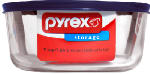 PYREX FOOD STOR CTNR RND GLASS 7-CUP HOUSEWARES PYREX