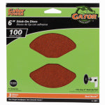 GATOR Gator 3011 Sanding Disc, 6 in Dia, 100 Grit, Medium, Aluminum Oxide Abrasive, Paper Backing, 3/PK TOOLS GATOR