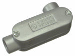 HALEX/SCOTT FETZER Threaded Oval Conduit Body, Type LR, 3/4-In. ELECTRICAL HALEX/SCOTT FETZER