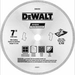 DEWALT ACCESSORIES Diamond Matrix Tile Blade, .060 x 7 In. TOOLS DEWALT ACCESSORIES