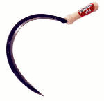 SEYMOUR MFG CO Grass Hook, Serrated, Hardwood Handle