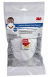 3M 3M TEKK Protection 8233PA1-A/R-8833 Disposable Valved Respirator, N100 Filter Class, White CLOTHING, FOOTWEAR & SAFETY GEAR 3M