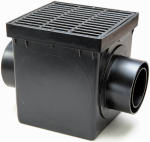NDS Double Outlet Catch Basin Kit, 12 In. x 12 In.