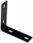 ASSA ABLOY AMERICAS RESIDENTIALI NC Corner Brace, Black Steel, 5.1 In.