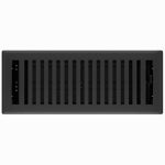 IMPERIAL Imperial RG3440 Floor Register, 4 in H Duct Opening, Polystyrene, 12 in W Duct Opening, Black Iron PLUMBING, HEATING & VENTILATION IMPERIAL