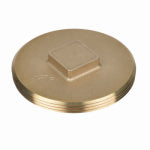 OATEY COMPANY Brass Raised Head Plug,4 In. PLUMBING, HEATING & VENTILATION OATEY COMPANY