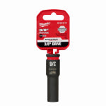 MILWAUKEE Milwaukee SHOCKWAVE Impact Duty Series 49-66-6119 Deep Impact Socket, 3/8 in Socket, 3/8 in Drive, Square Drive TOOLS MILWAUKEE