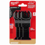 MILWAUKEE Milwaukee 49-25-1103 Blade, 1-3/8 in, 2 in D Cutting, HCS, 3/PK TOOLS MILWAUKEE