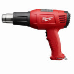 MILWAUKEE Milwaukee 8975-6 Dual Temperature Heat Gun, 11.6 A, 15 cfm Air, 570 to 1000 deg F TOOLS MILWAUKEE