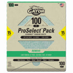 GATOR Gator 7289 Sanding Sheet, 11 in L, 9 in W, Fine, 100 Grit, Aluminum Oxide Abrasive PAINT GATOR