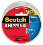 SCOTCH Scotch 3850 Packaging Tape, 54.6 yd L, Clear, 1.88 in W, 3.1 mil, Polypropylene Backing PAINT SCOTCH   