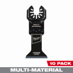 MILWAUKEE Milwaukee 49-25-1269 Blade, 1-3/4 in, 1-5/8 in D Cutting, HSS/Titanium, 10/PK TOOLS MILWAUKEE