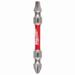 MILWAUKEE Milwaukee SHOCKWAVE 48-32-4311 Power Bit, #2 Drive, Phillips, Square Recess Drive, 1/4 in Shank, Hex Shank TOOLS MILWAUKEE