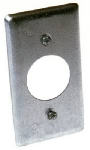 RACO INCORPORATED Single Receptacle Steel Handy Box Cover ELECTRICAL RACO INCORPORATED