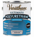 VARATHANE Rust-Oleum 200231 Polyurethane, Liquid, Crystal Clear, 1 gal, Can PAINT VARATHANE