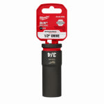 MILWAUKEE ELECTRIC TOOL CORP Shockwave SAE Deep-Well 6-Point Impact Socket, 1/2 In. Drive, 3/4 In. TOOLS MILWAUKEE ELECTRIC TOOL CORP
