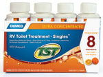CAMCO MFG RV TST Toilet Chemical Treatment, Singles, Orange, 8-Pk.