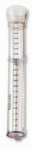 TAYLOR PRECISION PRODUCTS 5 In. Capacity Rain Gauge, Clear Plastic, 11-7/8 In. Overall