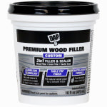 DAP DAP 7079800550 Premium Wood Filler, Paste, Slight, Off-White, 16 oz PAINT DAP