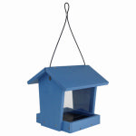 NATURES WAY BIRD PRODUCTS LLC EcoCycle Banquet Hopper Bird Feeder, Blue PET & WILDLIFE SUPPLIES NATURES WAY BIRD PRODUCTS LLC