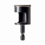 J S PRODUCTS Diamond Grit Arbored Hole Saw, 1 In TOOLS J S PRODUCTS