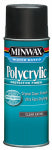 MINWAX Minwax Polycrylic 33333000 Polyurethane, Liquid, Crystal Clear, 11.5 oz Aerosol Can PAINT MINWAX
