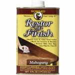 HOWARD Howard RF5016 Wood Restorer, Mahogany, Liquid, 16 oz, Can PAINT HOWARD