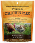 BARENBRUG USA Premium Chick's Mix Grass Seed Mix, 1 Lbs., Covers 500 Sq. Ft.
