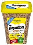 AMERICAN DISTRIBUTION & MFG Temptations Cat Treats, Tasty Chicken, 16 oz.